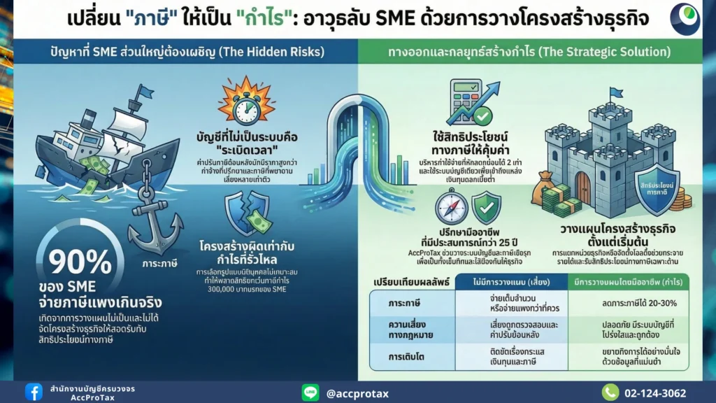 การวางแผนโครงสร้างบริษัทตั้งแต่วันแรก ถึงเป็นอาวุธลับที่ SME ระดับโลกเลือกใช้