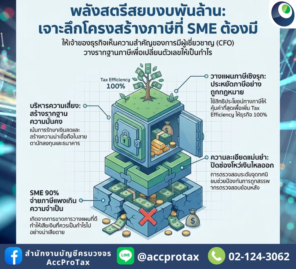 พลังสตรีสยบงบพันล้าน เจาะลึกความลับการคุมกลยุทธ์ภาษีและการเงินที่ SME ต้องรู้ ในวันสตรีสากล