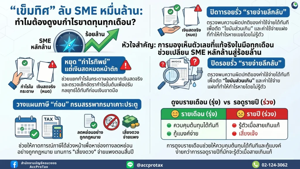 การจัดการงบกำไรขาดทุนสำหรับ SME