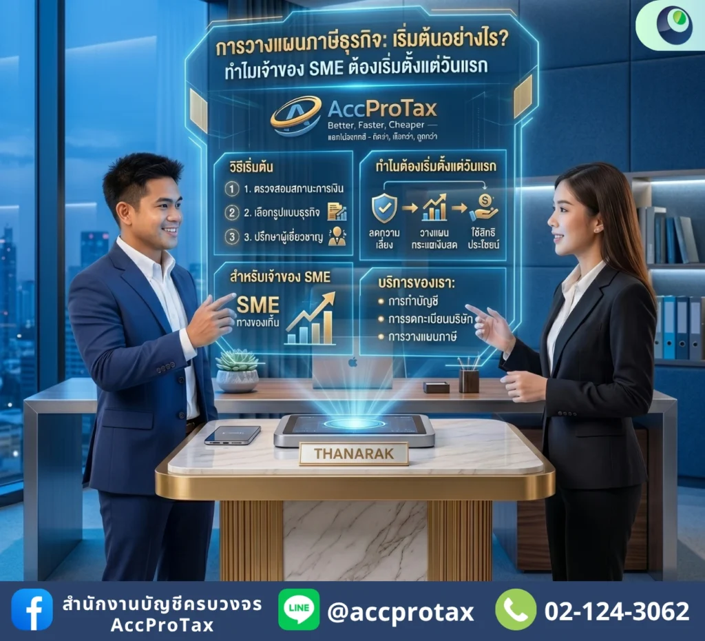 วางแผนภาษีธุรกิจ-เริ่มต้นอย่างไร