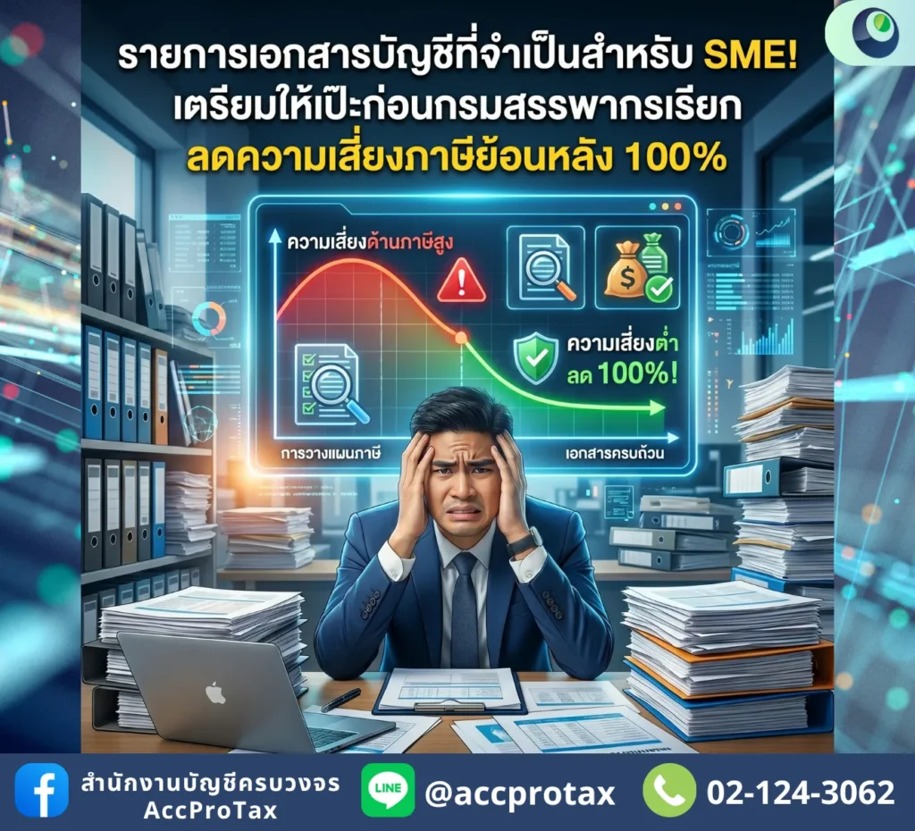เช็กลิสต์เอกสารบัญชีที่ SME ต้องมี!