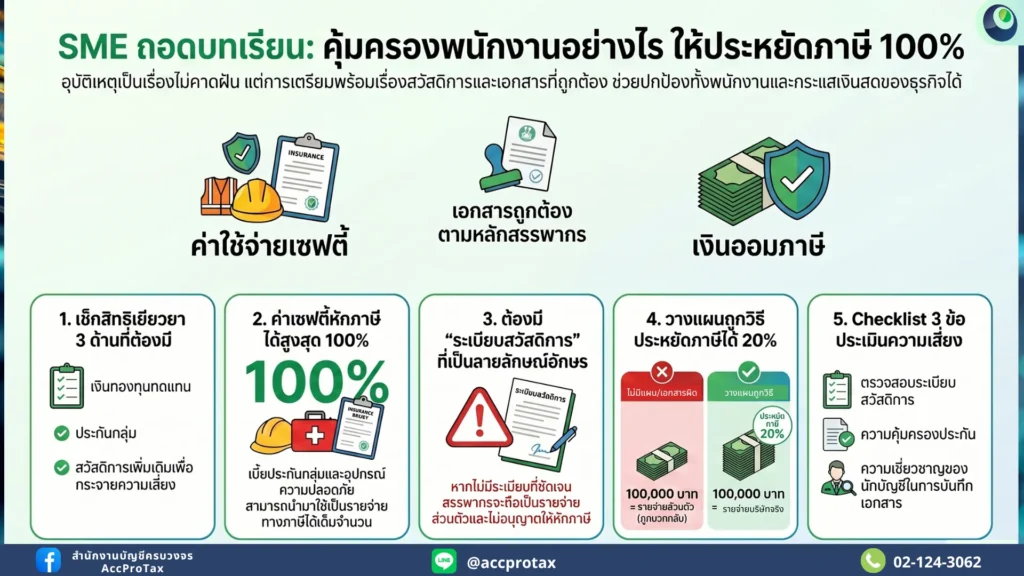 SME_ประหยัดภาษีด้วยสวัสดิการพนักงาน