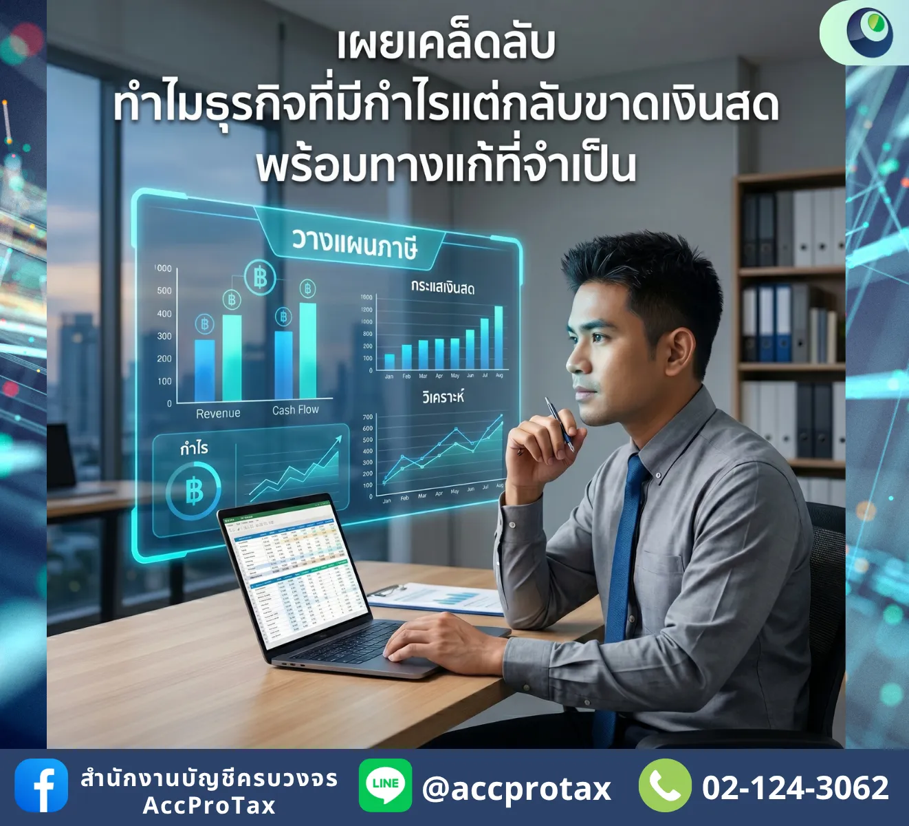 ความลับทำไมธุรกิจกำไรดีแต่ เงินสดขาดมือ