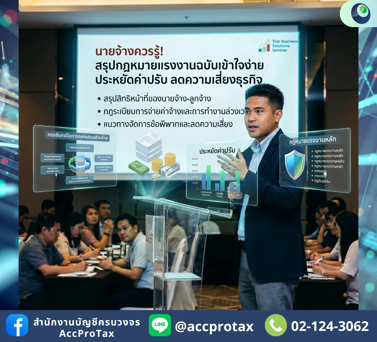 นายจ้างควรรู้! สรุปกฎหมายแรงงานฉบับเข้าใจง่าย ประหยัดค่าปรับ ลดความเสี่ยงธุรกิจ