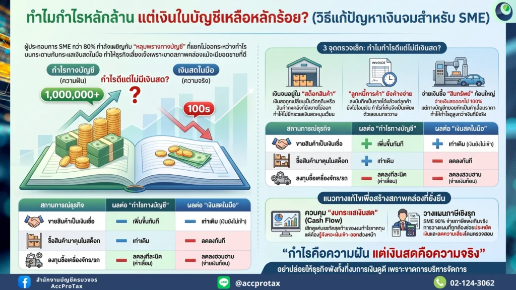 การบริหารกำไรและกระแสเงินสด_SME