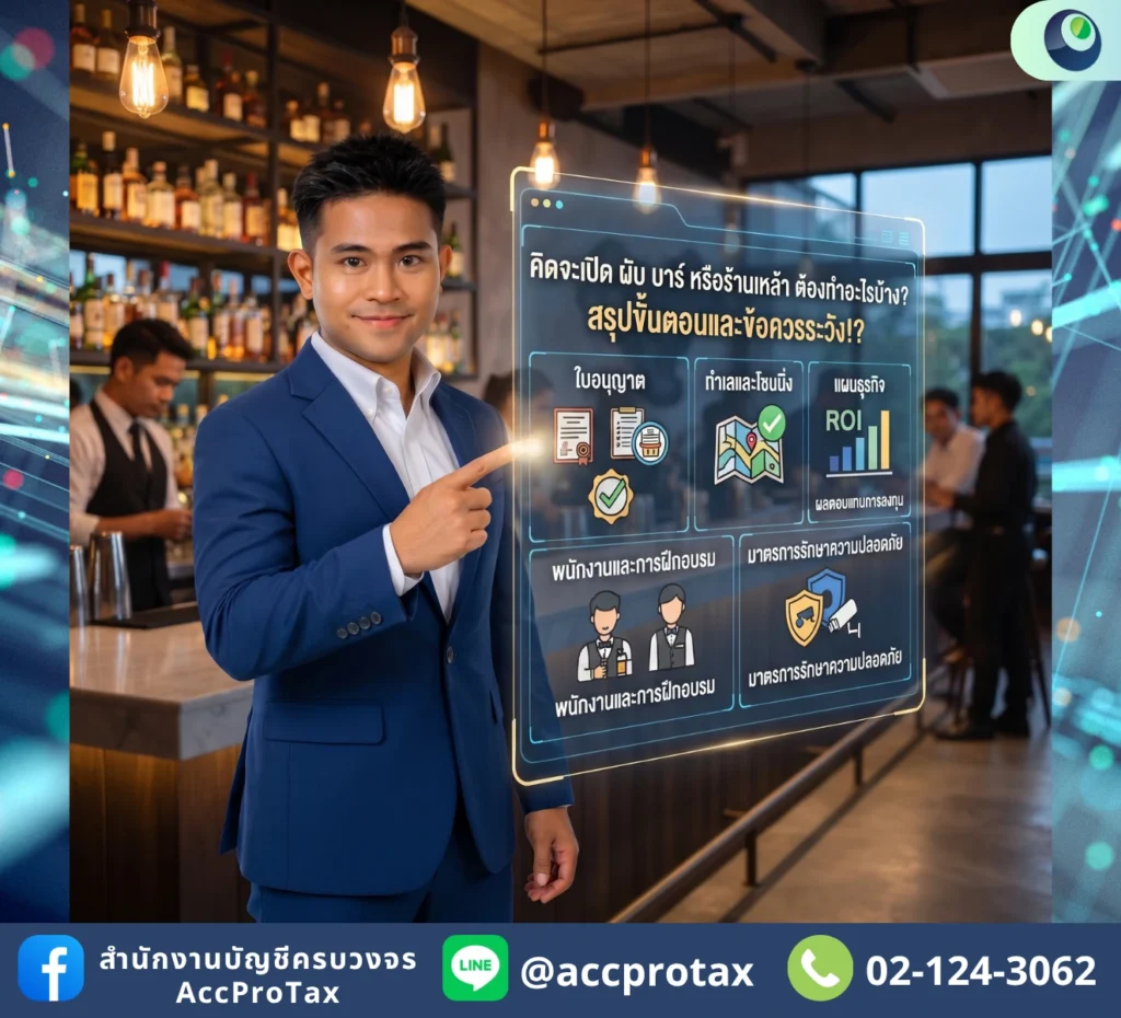 คิดจะเปิดผับ บาร์ ร้านเหล้า ต้องทำอะไรบ้าง