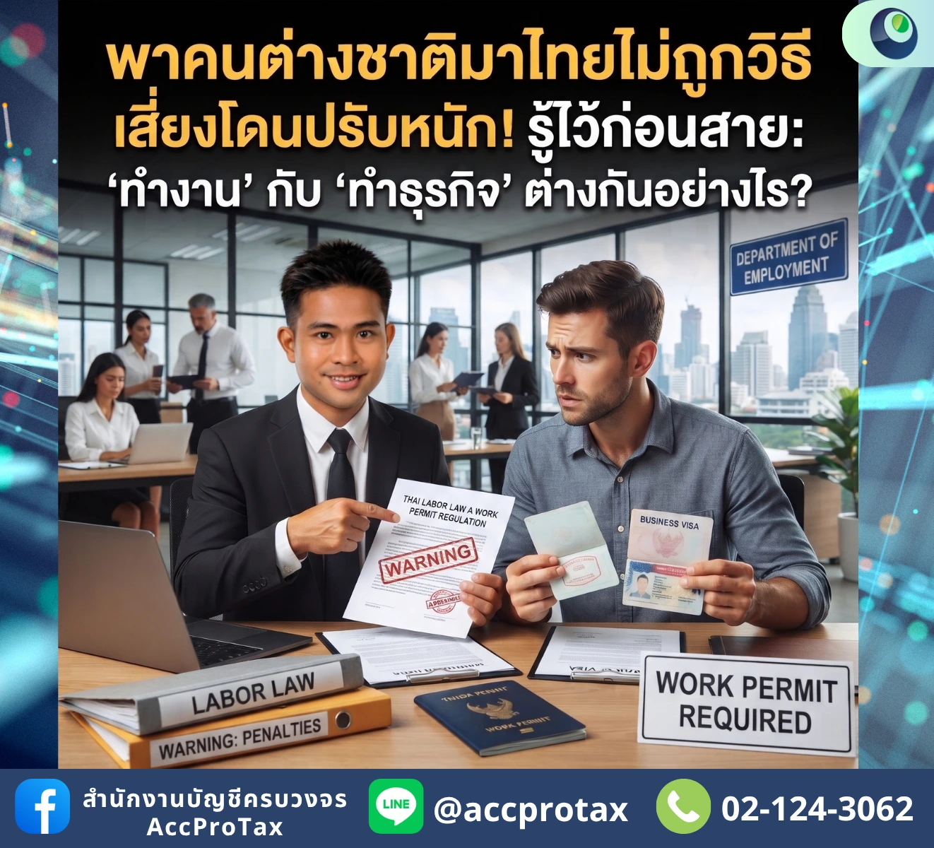 มาทำงาน vs มาทำธุรกิจ ไม่เหมือนกัน! พาต่างชาติมาไม่ถูกวิธี