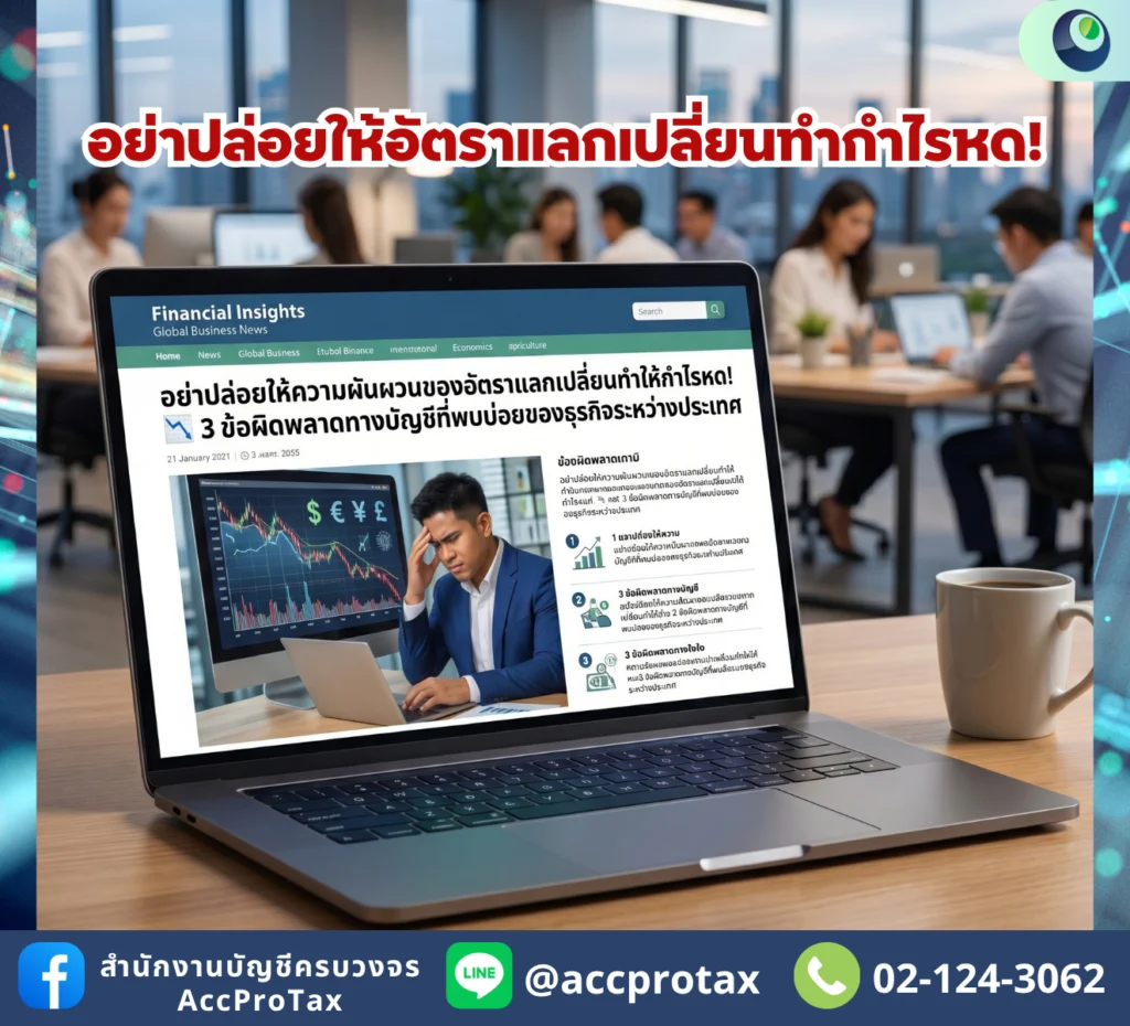อย่าปล่อยให้อัตราแลกเปลี่ยนทำกำไรหด
